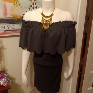 1x Sexy Off the Shoulder Dress